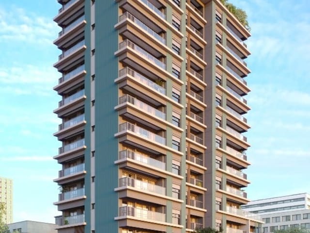 Foto do Apartamento - Apartamento à venda 2 Quartos 2 Suites 1 Vaga 65.96M² Indianópolis São Paulo - SP | Claris - Residencial | Correteria Imóveis