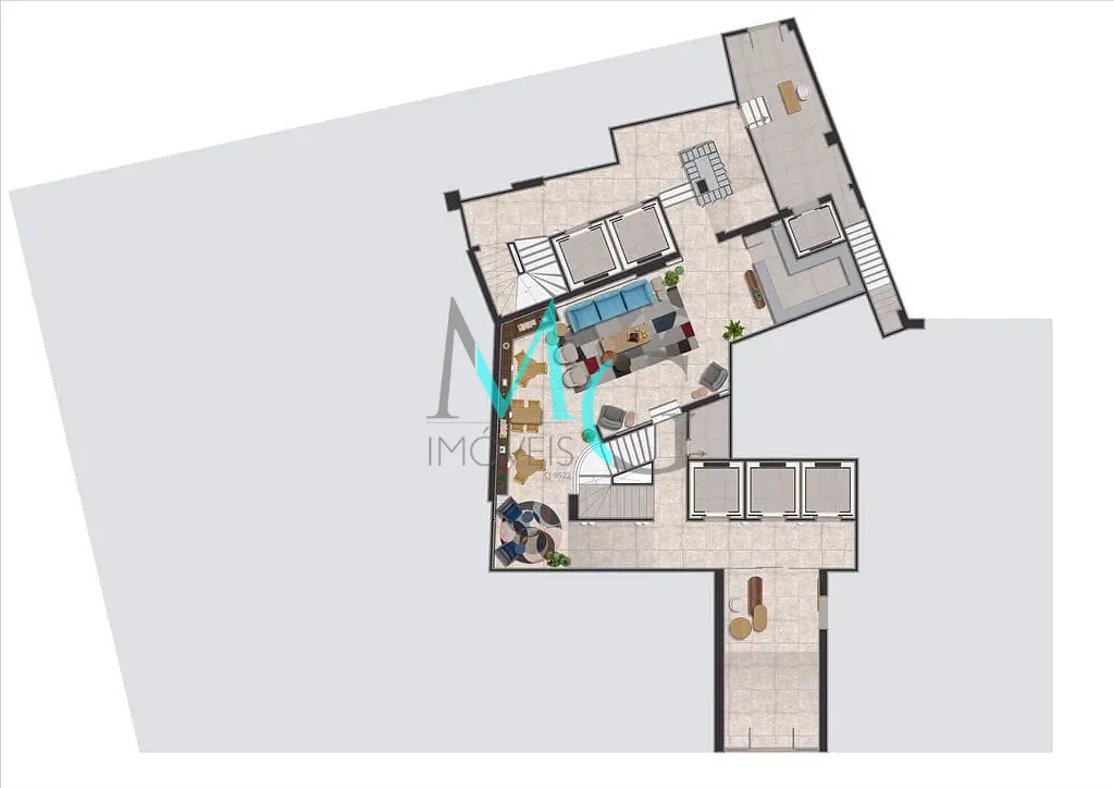 Apartamento, 1 quarto, 50 m² - Foto 21
