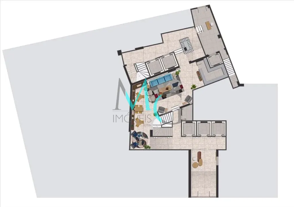 Apartamento, 1 quarto, 50 m² - Foto 21
