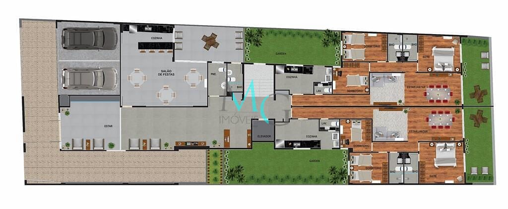 Cobertura, 4 quartos, 166 m² - Foto 5