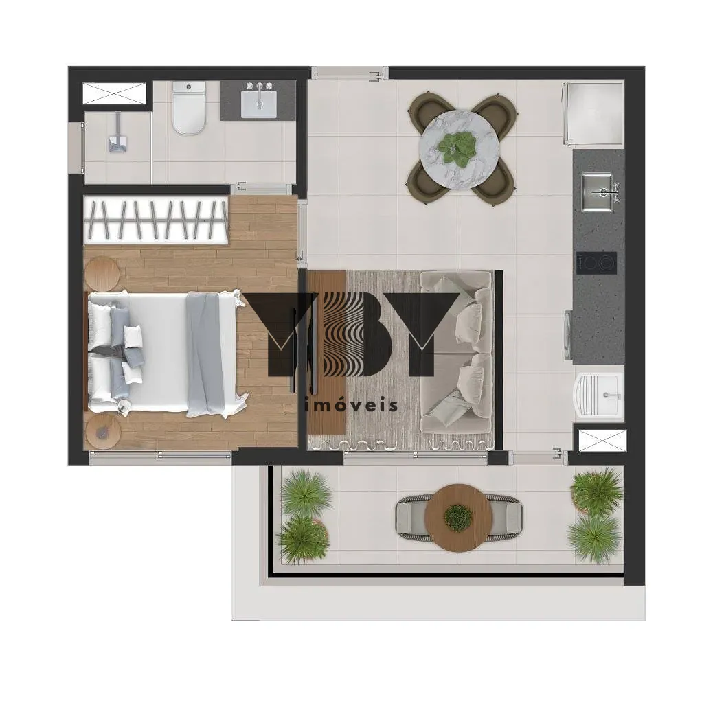 Apartamento, 1 quarto, 38 m² - Foto 25