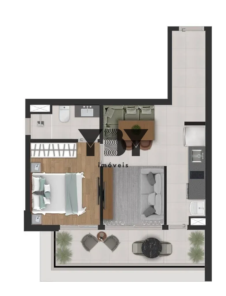 Apartamento, 1 quarto, 38 m² - Foto 26