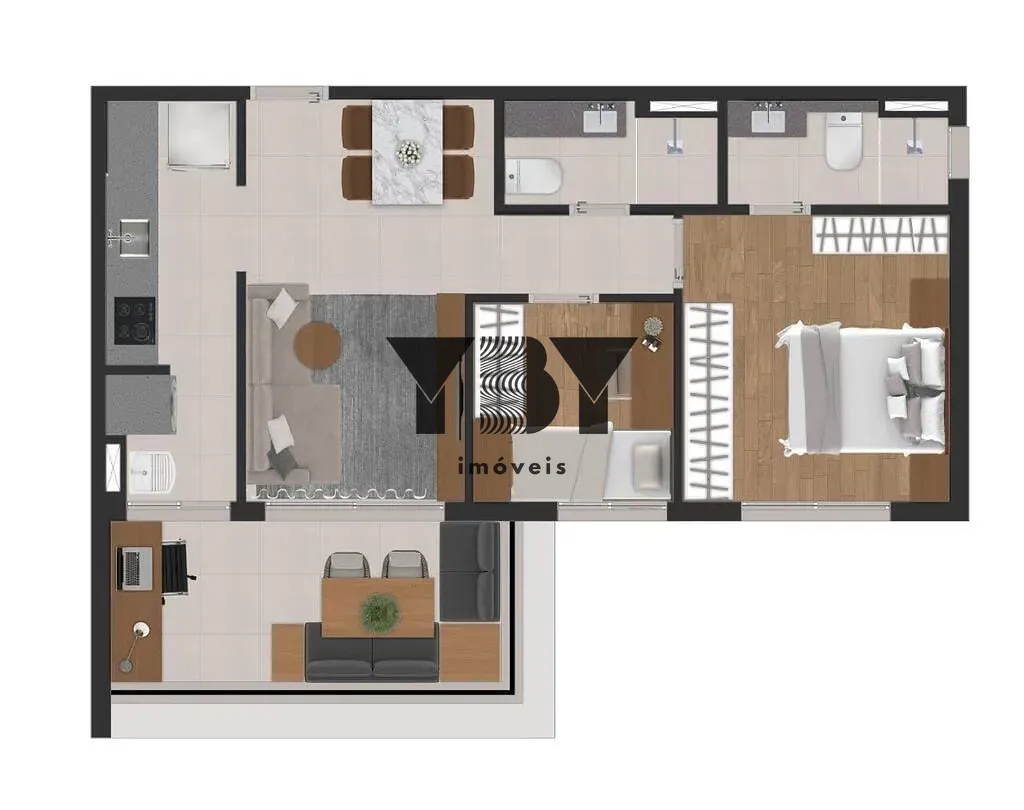 Apartamento, 1 quarto, 38 m² - Foto 27