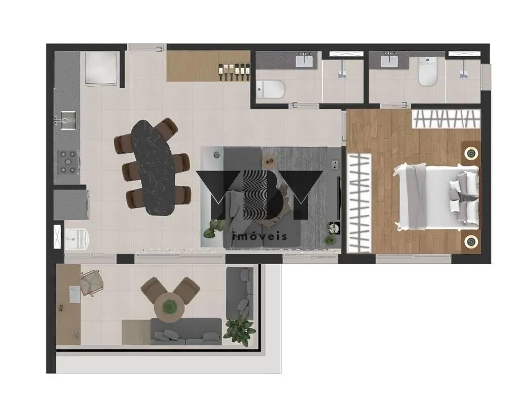 Apartamento, 1 quarto, 38 m² - Foto 28