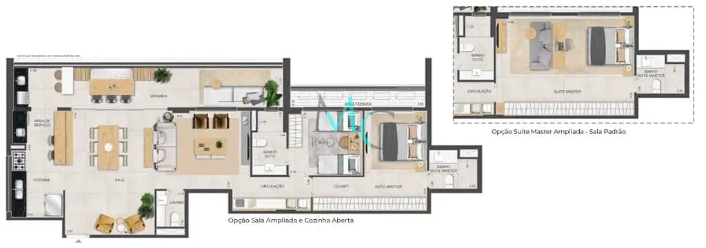 Cobertura, 3 quartos, 243 m² - Foto 34