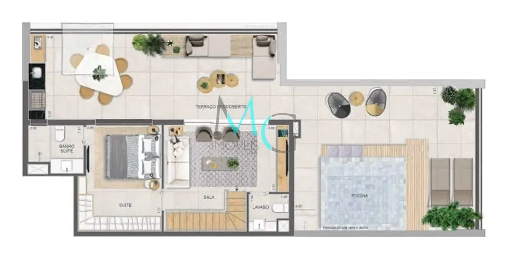 Cobertura, 3 quartos, 243 m² - Foto 36
