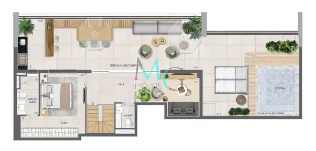 Cobertura, 3 quartos, 243 m² - Foto 42