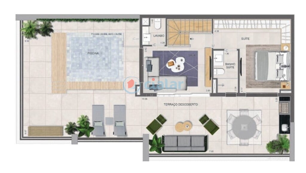 Cobertura à venda com 3 quartos, 238m² - Foto 38