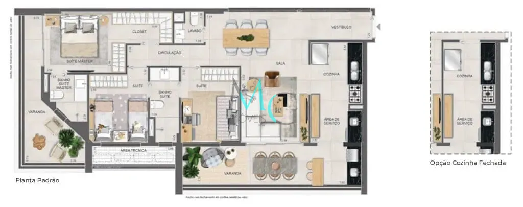 Cobertura, 3 quartos, 238 m² - Foto 29