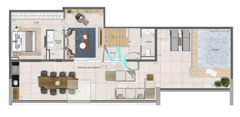 Cobertura, 3 quartos, 238 m² - Foto 40