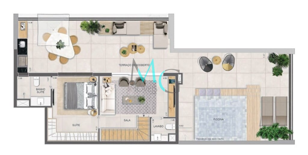 Cobertura, 3 quartos, 243 m² - Foto 36