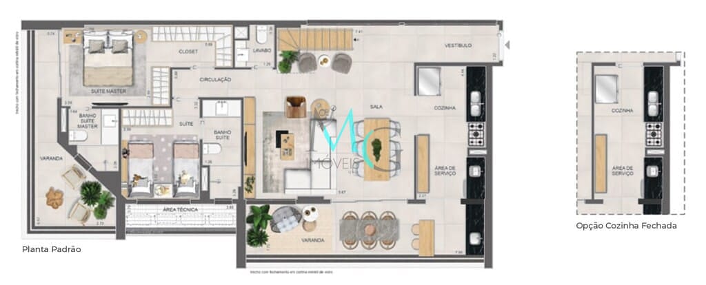 Cobertura, 3 quartos, 243 m² - Foto 37