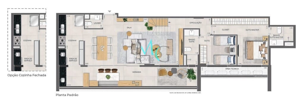 Cobertura, 3 quartos, 243 m² - Foto 39