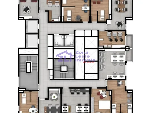 Sala à venda, no bairro Vila Guilhermina em São Paulo