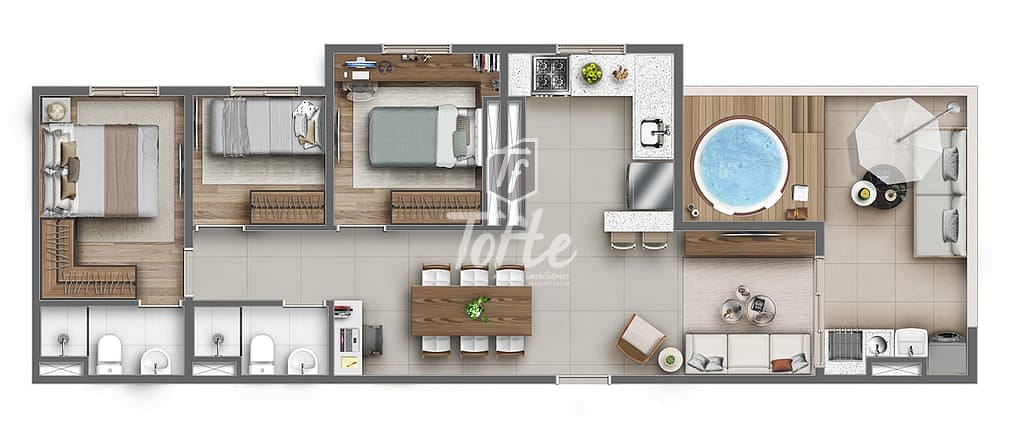Apartamento, 2 quartos, 40 m² - Foto 50