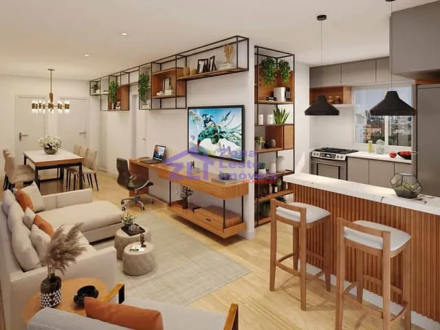 Apartamento 2 quartos e 2 banheiros, à venda, no bairro Vila Carmosina em São Paulo