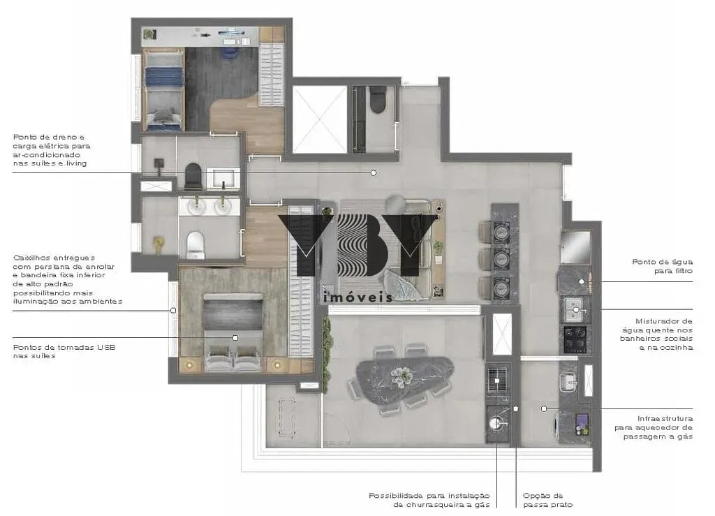 Apartamento, 3 quartos, 169 m² - Foto 22