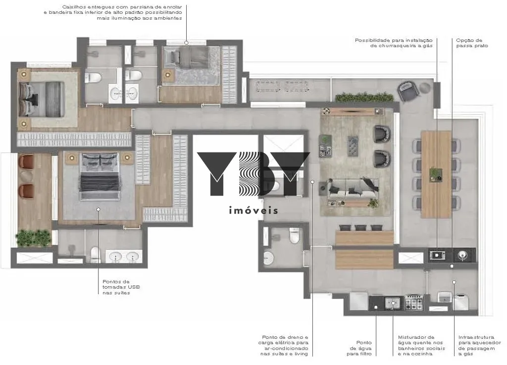 Apartamento, 3 quartos, 169 m² - Foto 24
