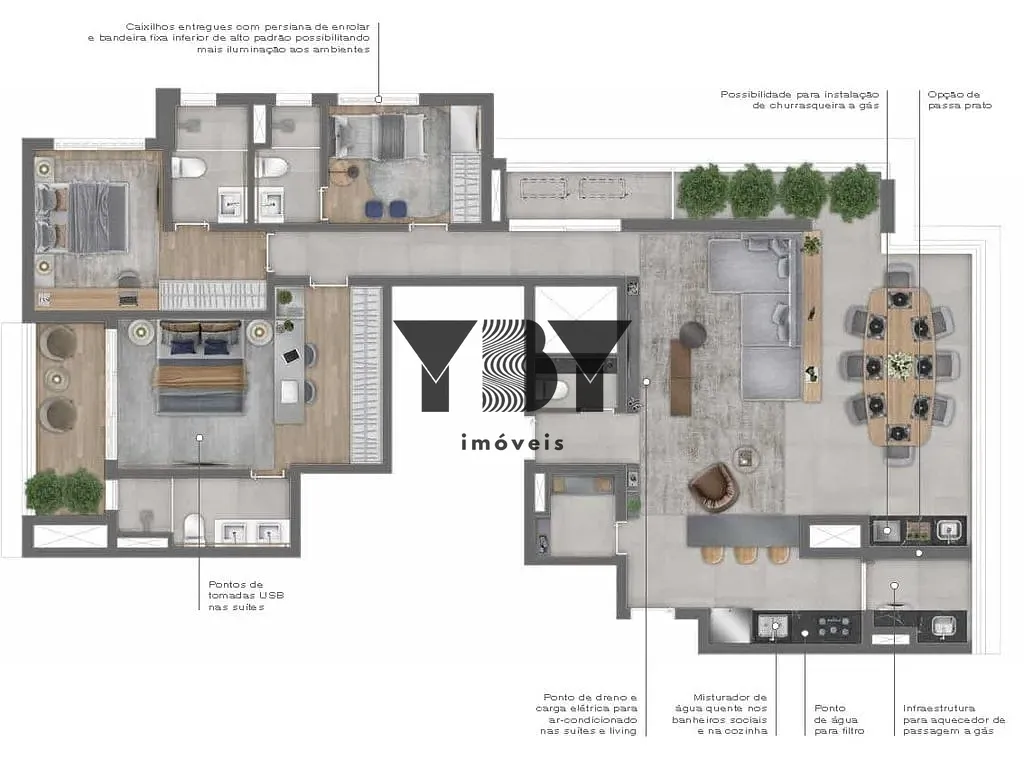 Apartamento, 3 quartos, 169 m² - Foto 25