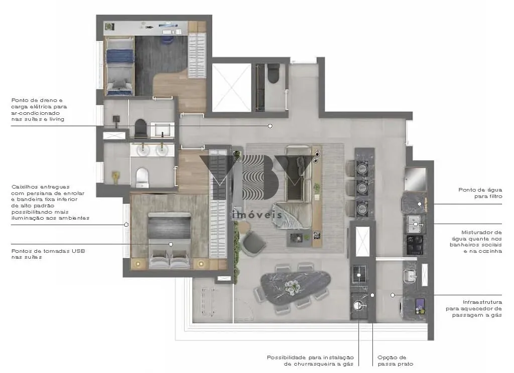 Apartamento, 3 quartos, 148 m² - Foto 23