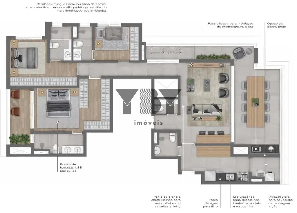 Apartamento, 3 quartos, 148 m² - Foto 24