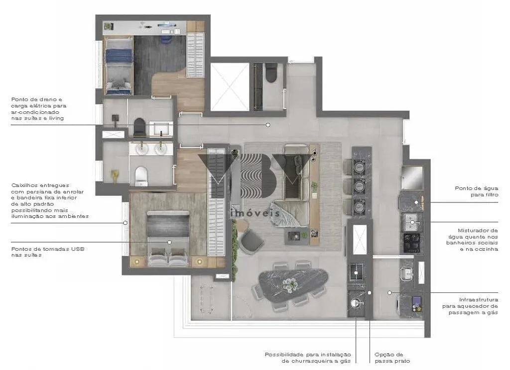Apartamento, 2 quartos, 87 m² - Foto 23