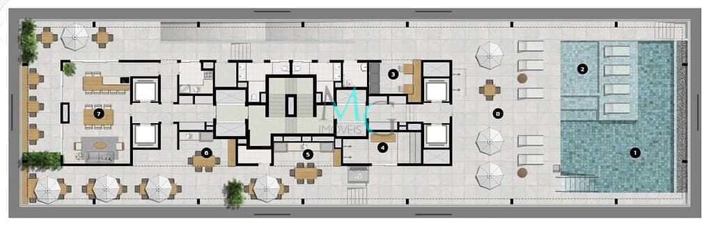 Apartamento à venda com 2 quartos, 55m² - Foto 27
