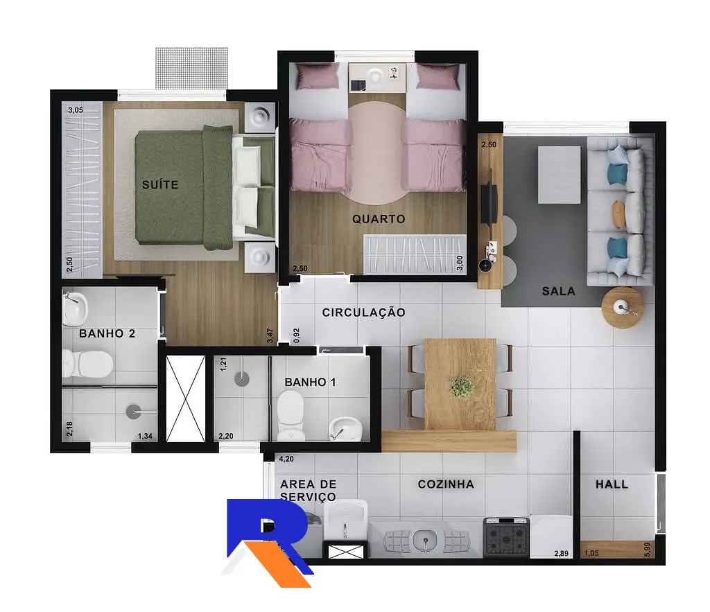 Apartamento, 2 quartos, 110 m² - Foto 25