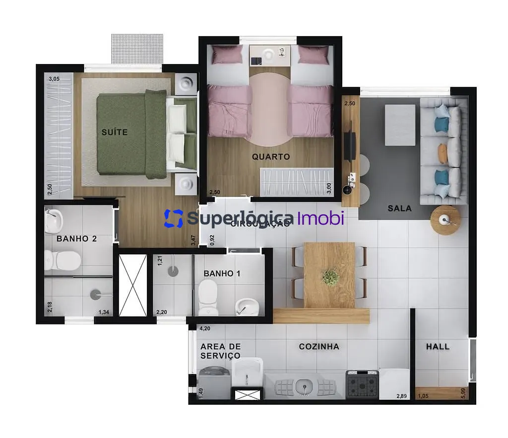 Apartamento, 2 quartos, 65 m² - Foto 25