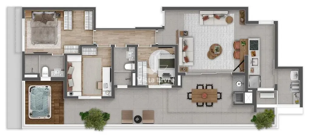 Apartamento, 3 quartos, 82 m² - Foto 50