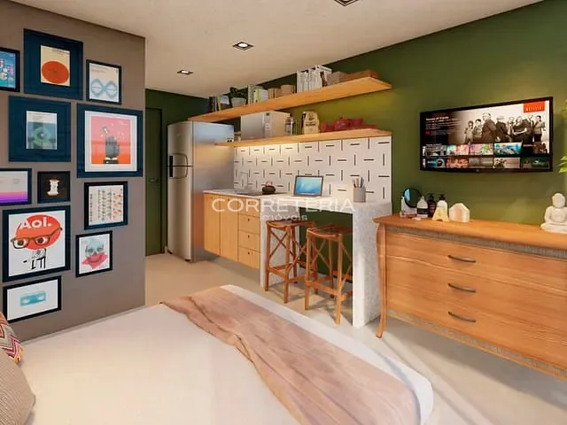 Apartamento 1 quarto e 1 banheiro, à venda, no bairro Santa Cecília em São Paulo