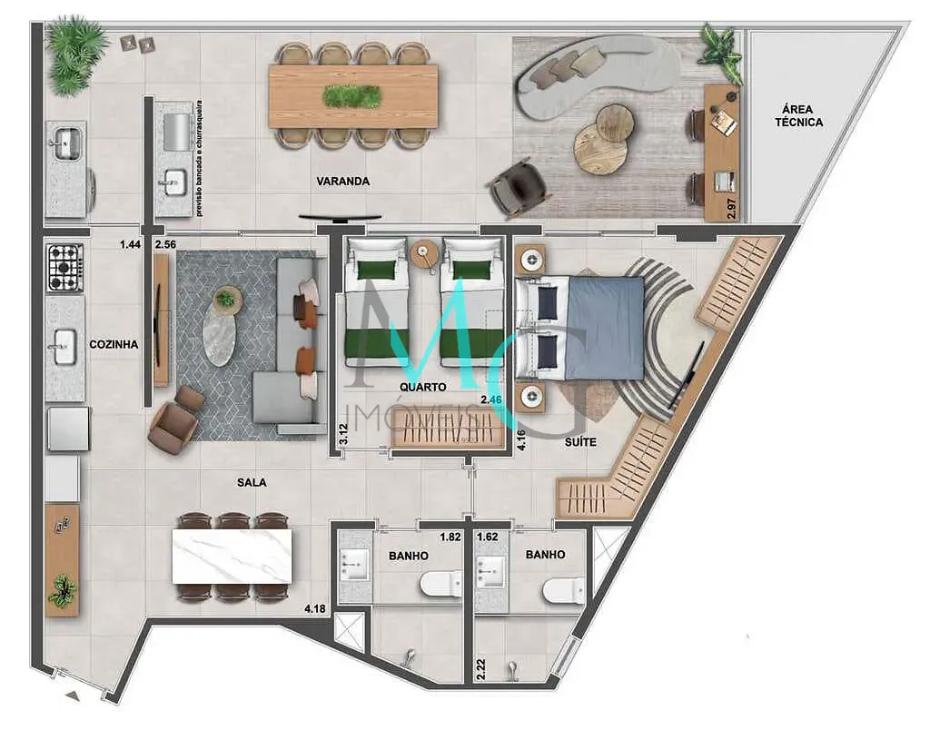 Apartamento, 3 quartos, 183 m² - Foto 24