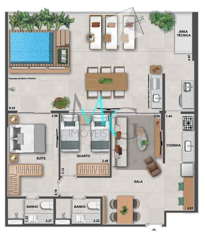 Apartamento, 3 quartos, 183 m² - Foto 26