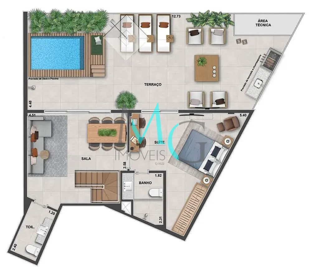 Apartamento, 3 quartos, 183 m² - Foto 41