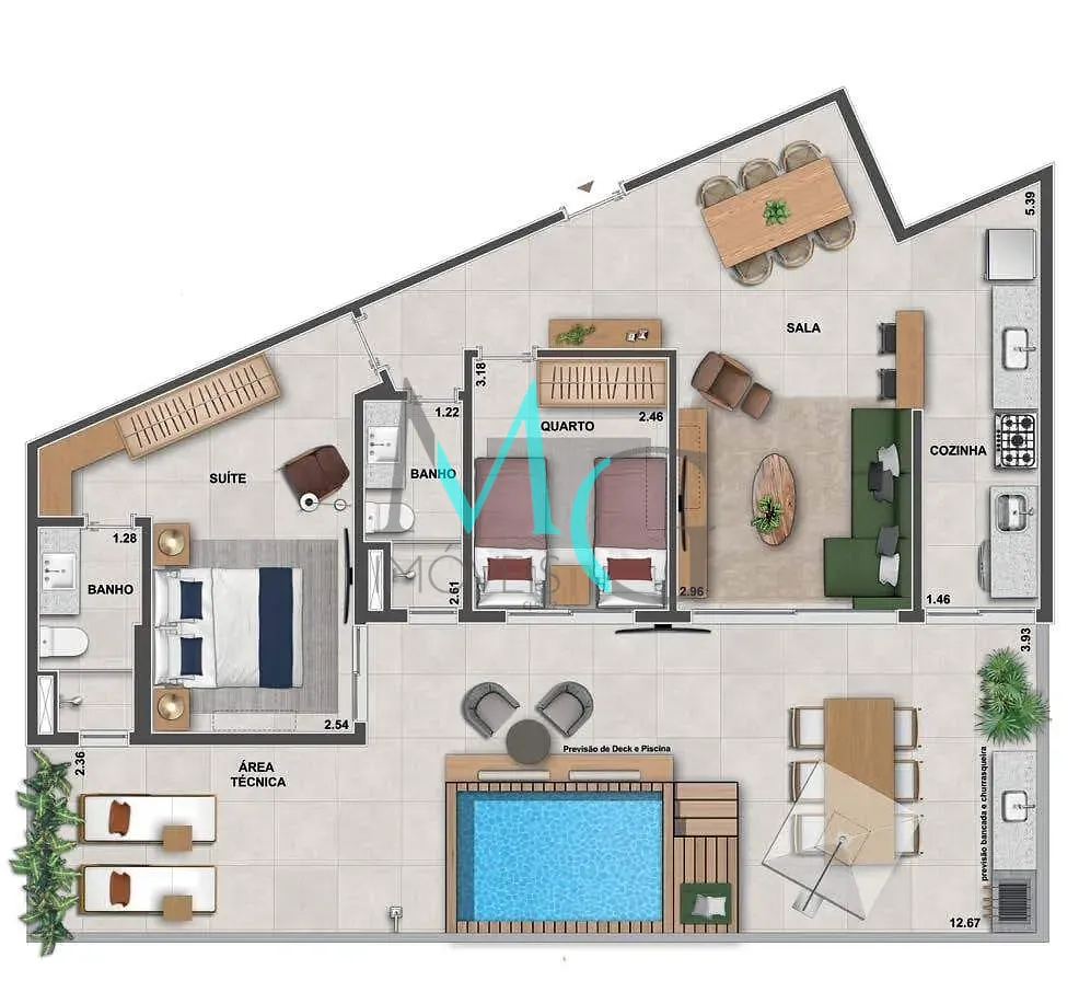 Apartamento, 2 quartos, 113 m² - Foto 27