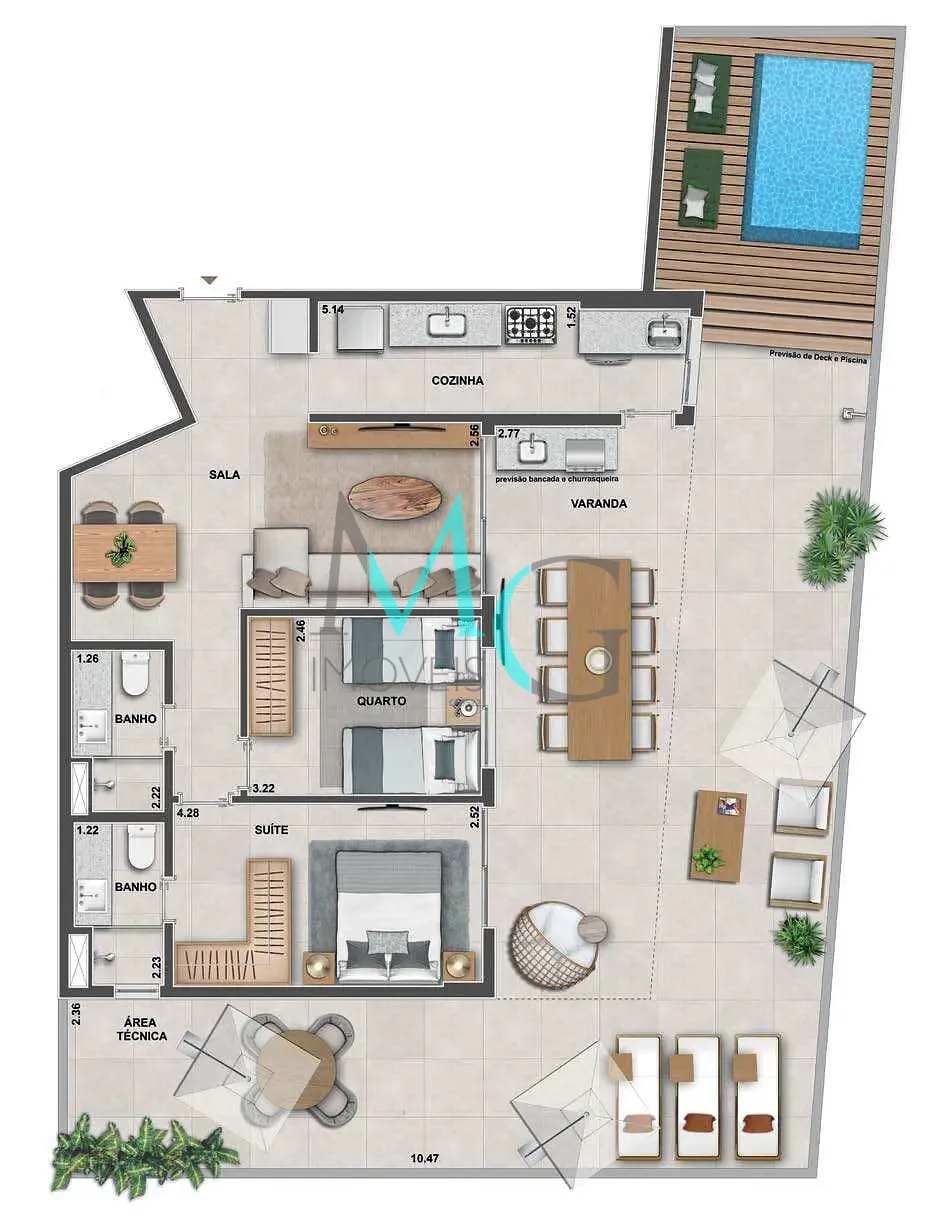 Apartamento, 2 quartos, 113 m² - Foto 29