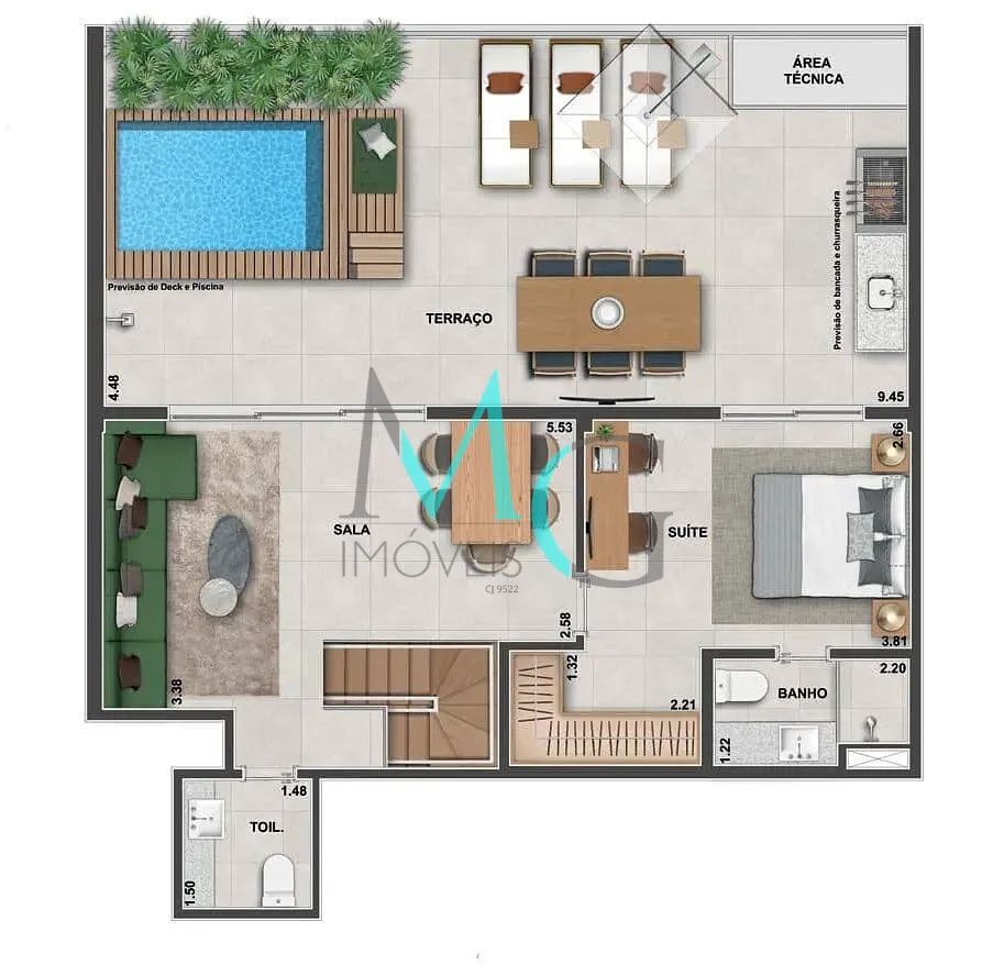 Apartamento, 2 quartos, 113 m² - Foto 36