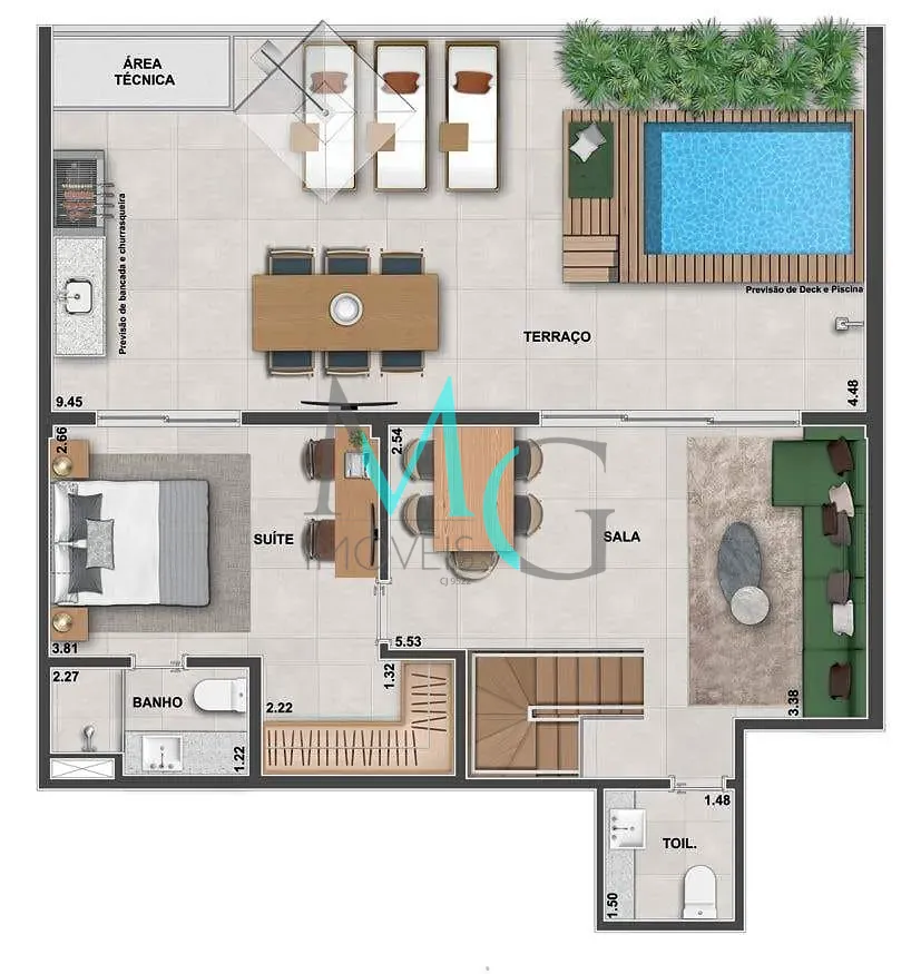 Apartamento, 2 quartos, 113 m² - Foto 38
