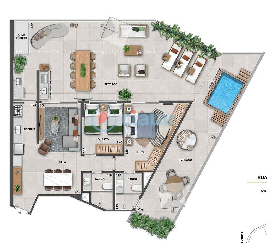 Cobertura à venda com 3 quartos, 200m² - Foto 30