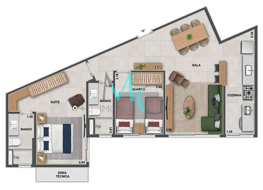 Cobertura, 3 quartos, 200 m² - Foto 20