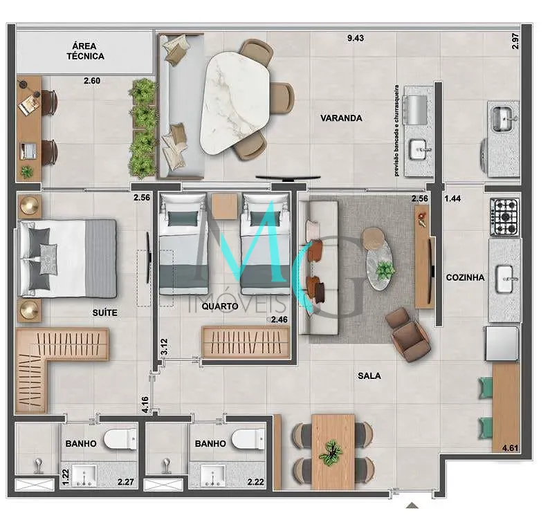 Cobertura, 3 quartos, 200 m² - Foto 23
