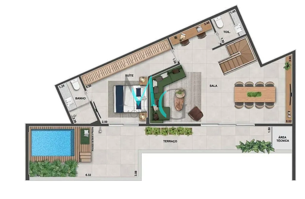 Cobertura, 3 quartos, 200 m² - Foto 34