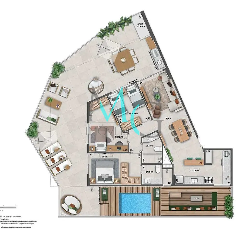 Cobertura, 3 quartos, 200 m² - Foto 39