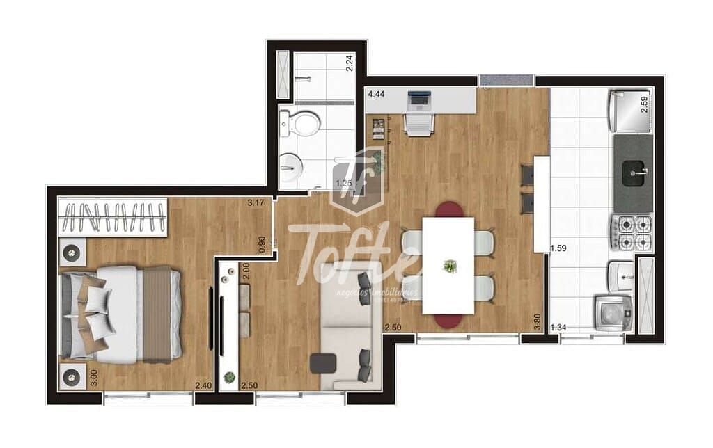 Apartamento, 2 quartos, 39 m² - Foto 27