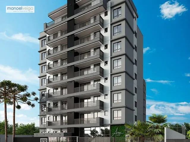 Apartamento 3 quartos e 2 banheiros, à venda, no bairro Juvevê em Curitiba