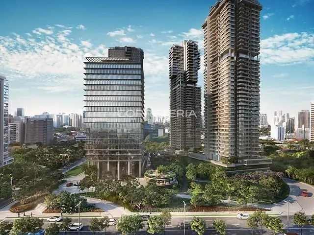 Apartamento 4 quartos e 5 banheiros, à venda, no bairro Brooklin Paulista em São Paulo