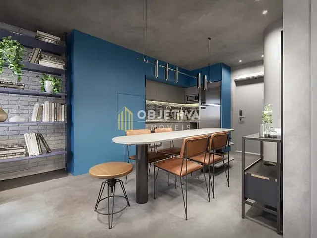 Apartamento 1 quarto e 2 banheiros, à venda, no bairro Partenon em Porto Alegre