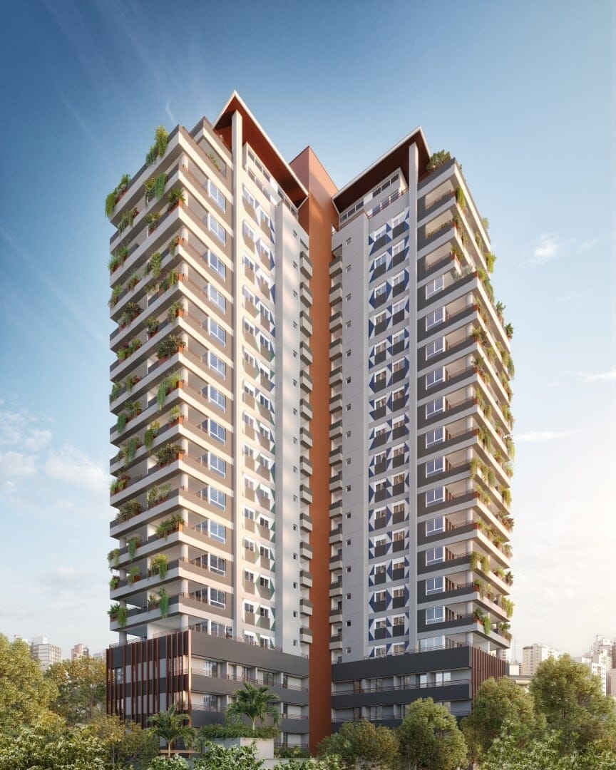 Apartamento à venda 2 Quartos 1 Suite 1 Vaga 57.65M² Brooklin Paulista São Paulo - SP | Greenview Brooklin - Residencial
