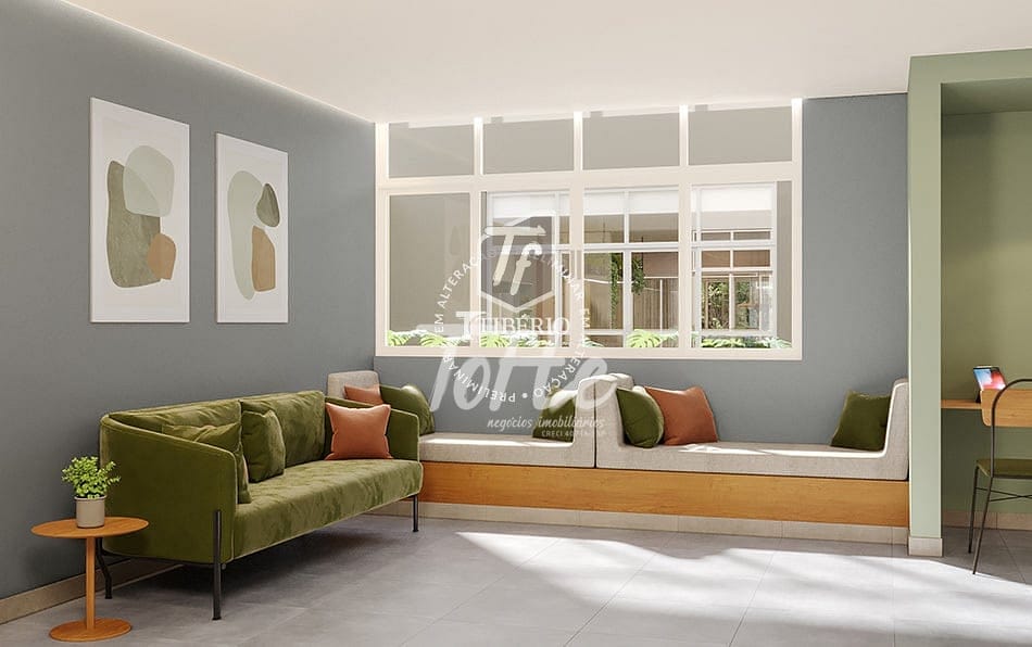 Apartamento à venda com 2 quartos, 39m² - Foto 3