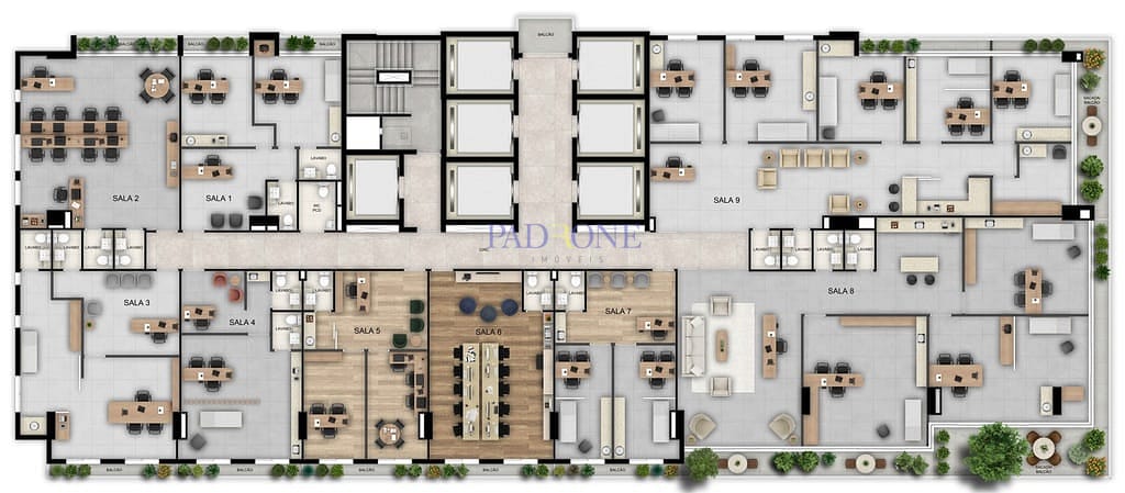 Apartamento à venda com 1 quarto, 39m² - Foto 27